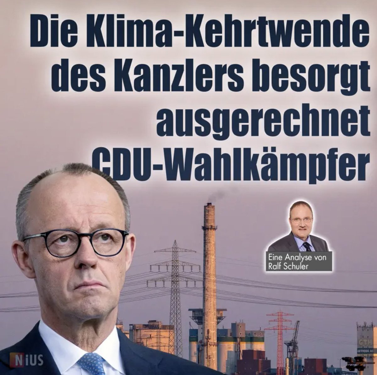 alpenmaster's tweet image. Keine Panik. Merz lügt immer vor dem Wahlkampf. Es gibt keine Klimakehrtwende.