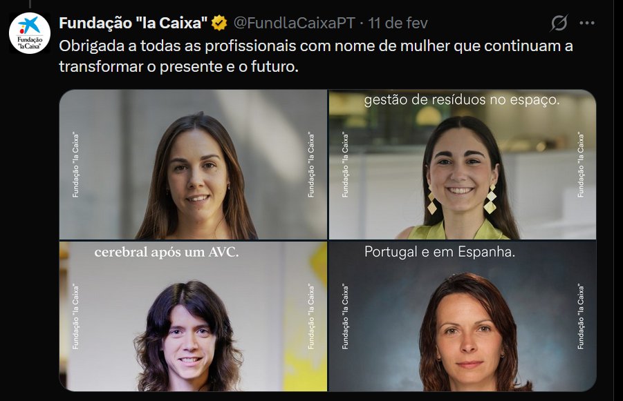 joaoluispinto's tweet photo. "Profissionais com nome de mulher". Cada vez se torna mais complicado sinalizar virtude. E saber em relação a quem. https://t.co/fW8PP5GL3w