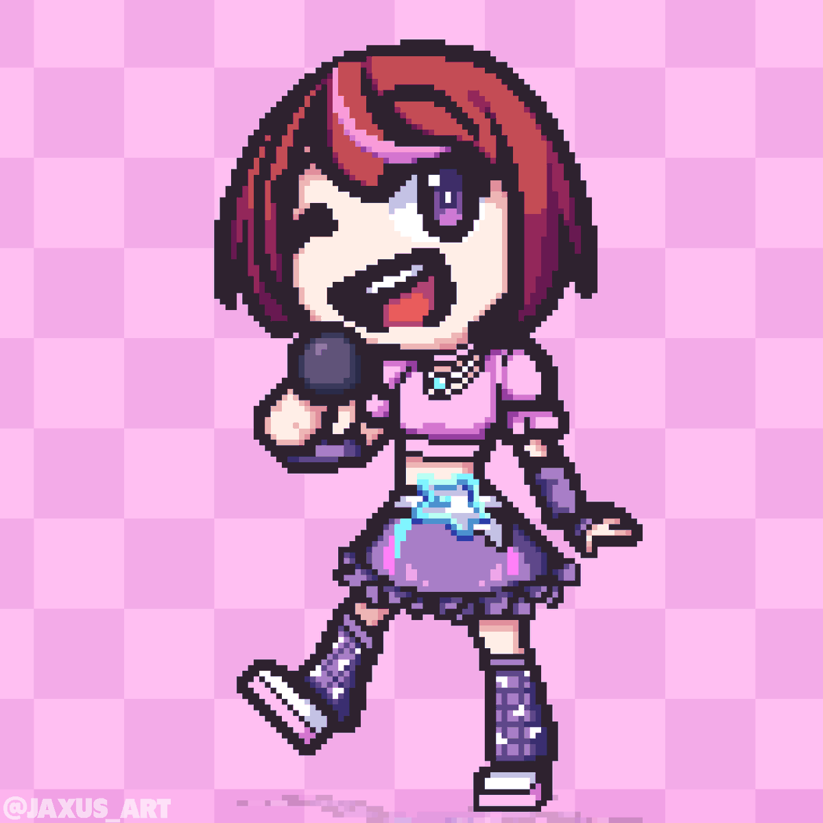Jaxus_art's tweet photo. She's vibing 👑🥑
#PrincessuArt #pixelart #ドット絵 https://t.co/eVctDrH9QT