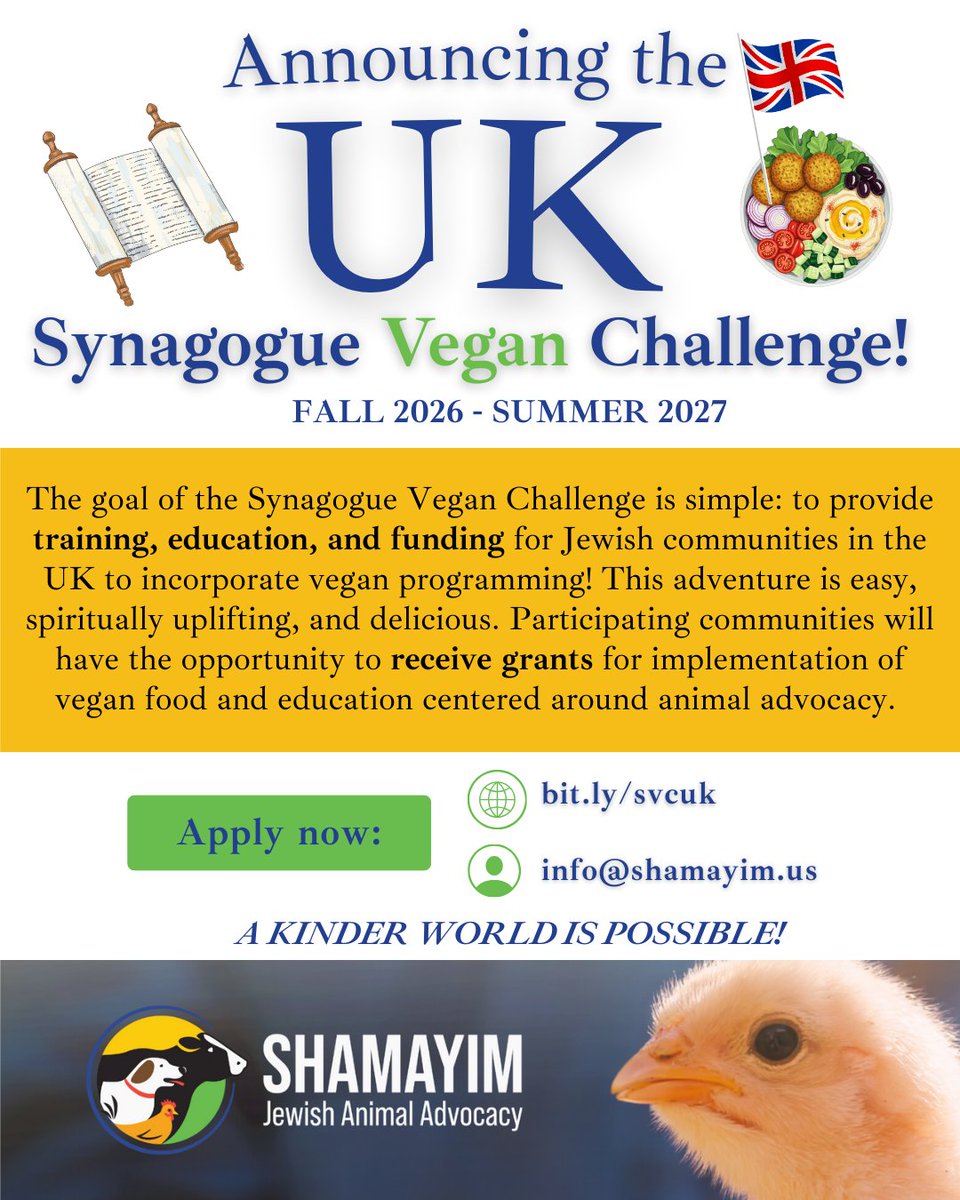 Shamayim: Jewish Animal Advocacy tweet media