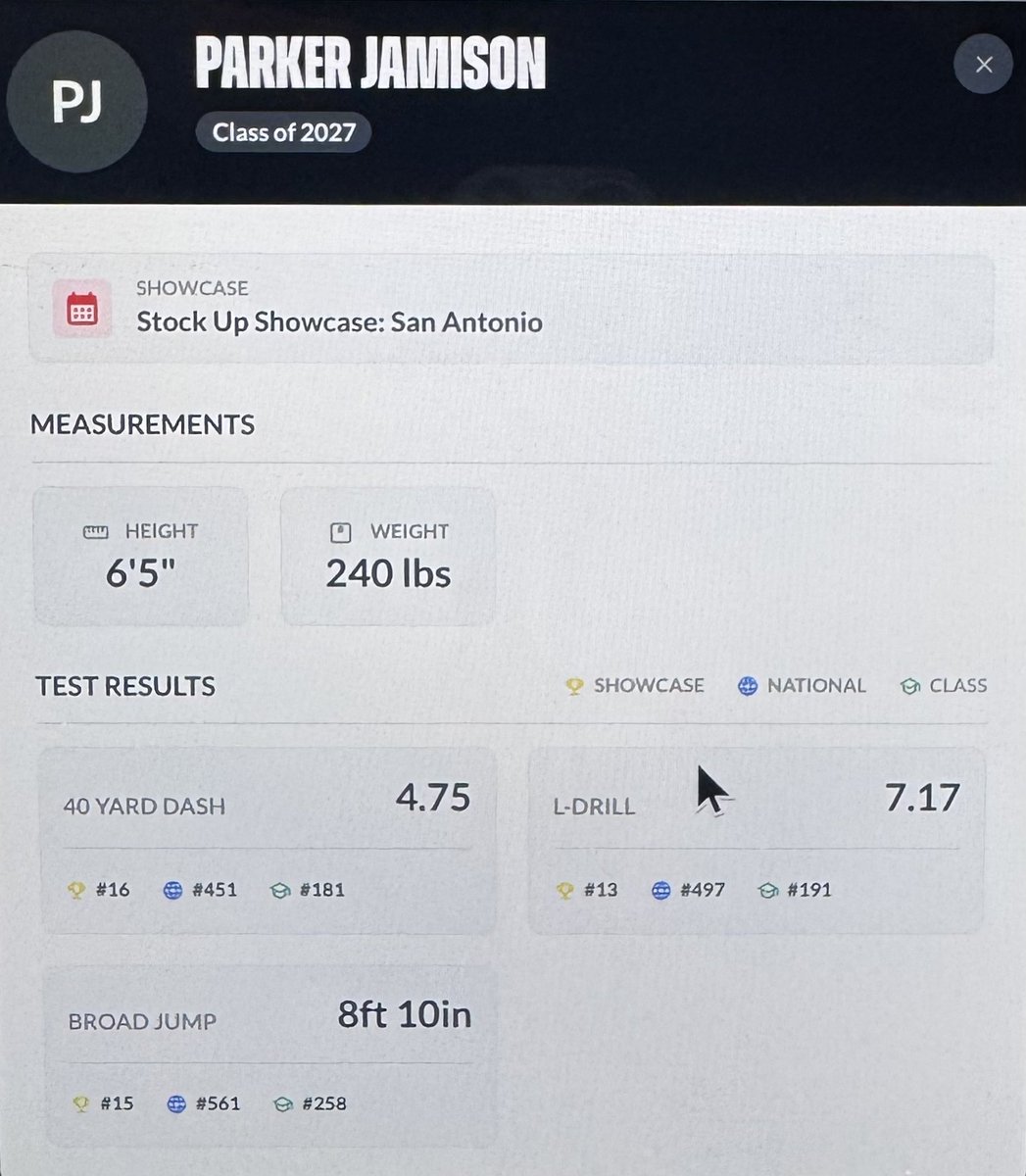 Parker Jamison tweet media