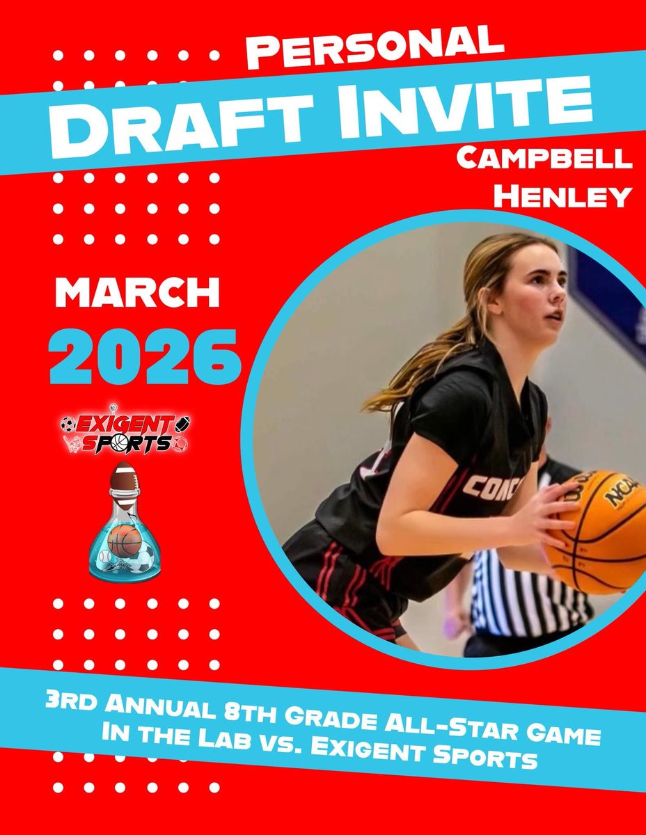 ETAWilliams's tweet photo. Congrats to @CamBall_24 on her invite to @ExigentSports all-star game! ⭐️

Stats in 24 games🔥💪

15.16 ppg
5.12 AST
4.375 stl
6.29 Rebounds
2.70 TO
1.2 Blocks https://t.co/Rh0IcG54Qd