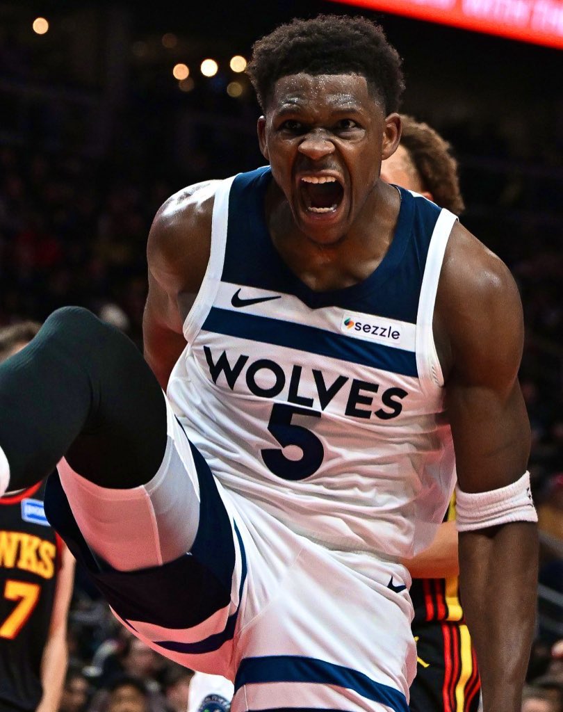 SaintTrece's tweet image. Anthony Edwards Over The Last 20 Games

🐜 30 PPG
🐜 5 RPG
🐜 4 APG
🐜 49/40/78
🐜 + 4.6 

Consistent Two-way Scorer