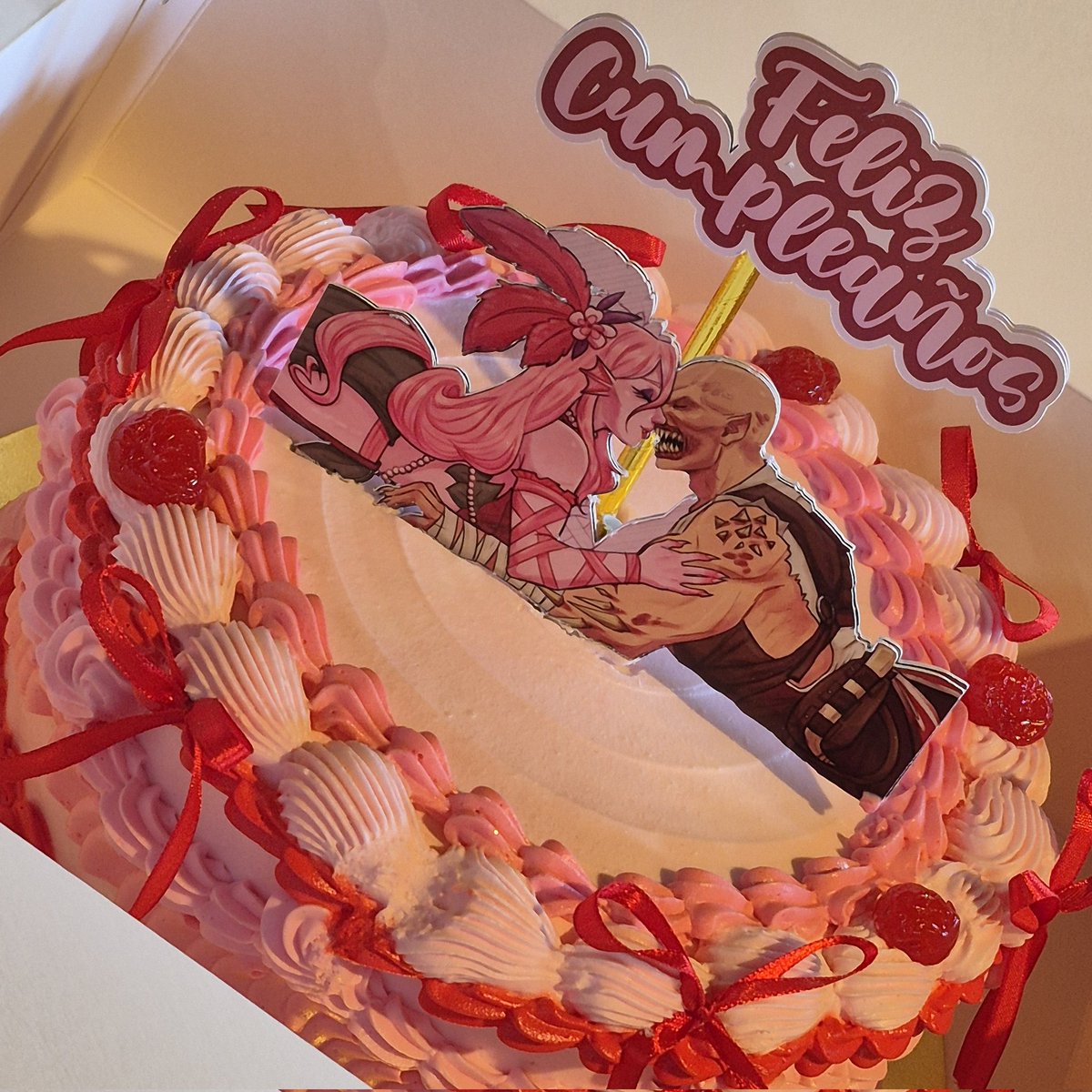 IT'S THAT TIME OF THE YEAR ONCE AGAIN, IT'S MY BIRTHDAAAAY<333

TYSM FOR STICKING UP WITH ME🩷🍒

one of the cherries fell off XD anyway art by @/NoriTheLord. ♡