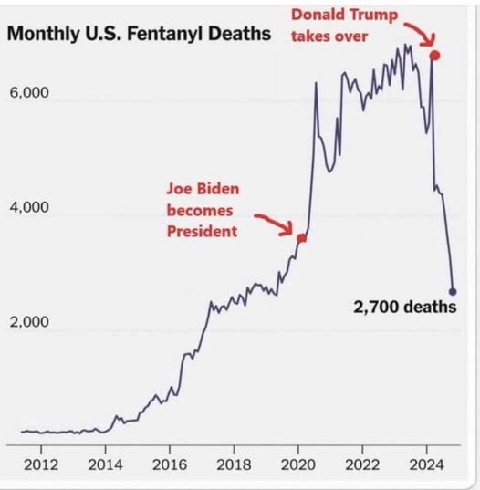 seminolegop's tweet photo. 🚨You don’t see this anywhere on the news do you?                    #donaldtrump #maga #trump2024 #fentanyl #drugs https://t.co/ZMtDZeAvsb