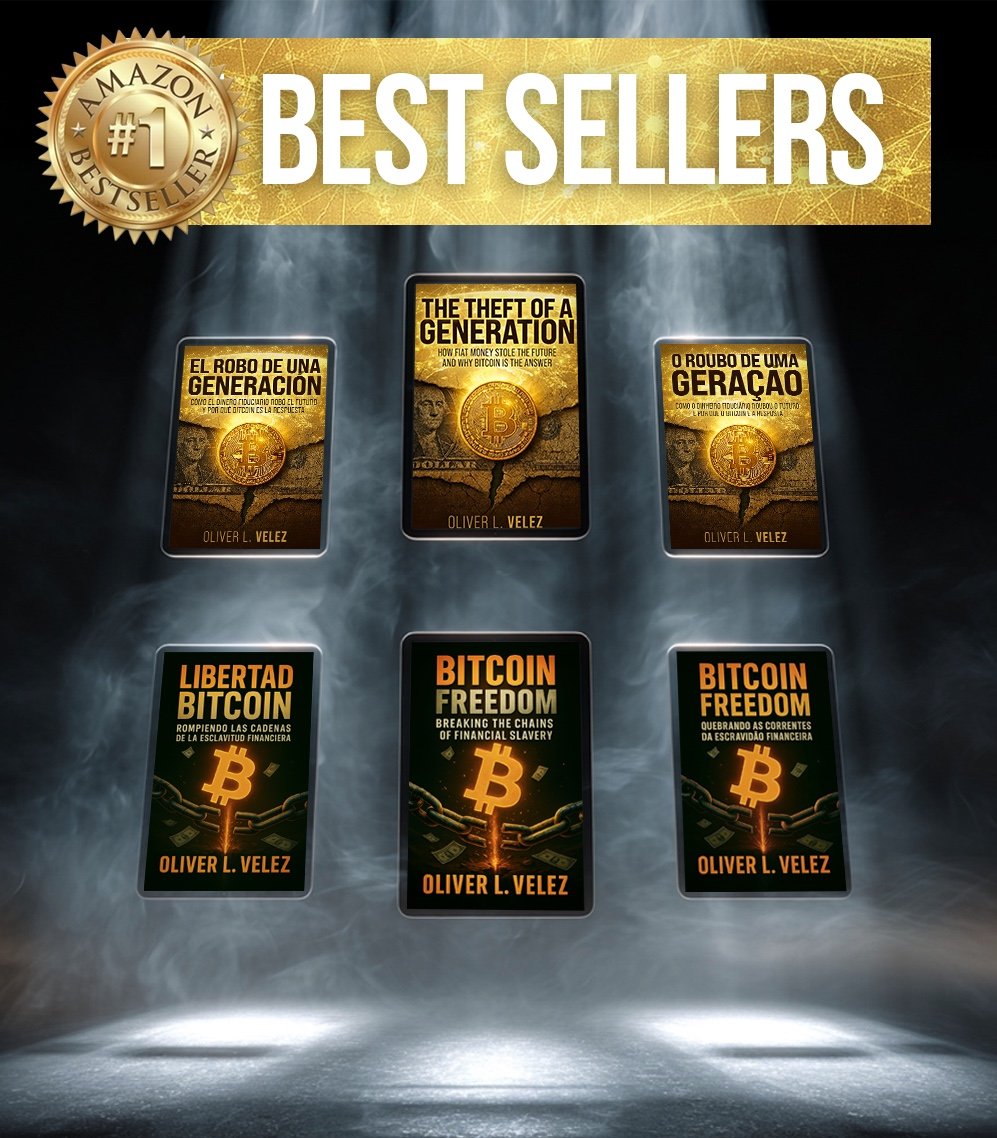 I would like to thank you all for helping make both my Bitcoin books #1 in all three languages, English, Spanish and Portuguese.

Link in bio. Thank you again 🙏🏽
