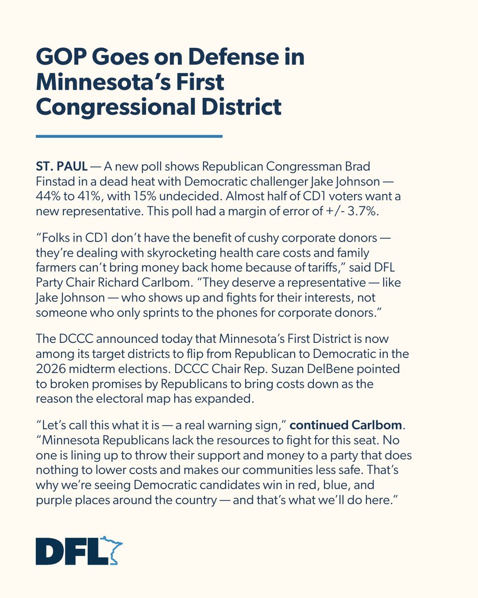 Minnesota DFL tweet media