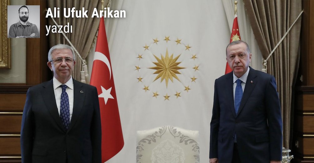 ✍️Ali Ufuk Arikan (<a href="/aliufukarikan/">Ali Ufuk Arikan</a>) yazdı

Mansur Yavaş AKP’ye geçer mi?

❝Onlar akıl dolu bir planla AKP’yi AKP’li adaylarla ve MHP’li faşistlerle geriletmişti ya işte! Sağcılara 40 vekil verdiler; 40 belediye çok mu? Gerçekten böyle düşünüyorlar… Kurtuluşun böylesi figürlerin