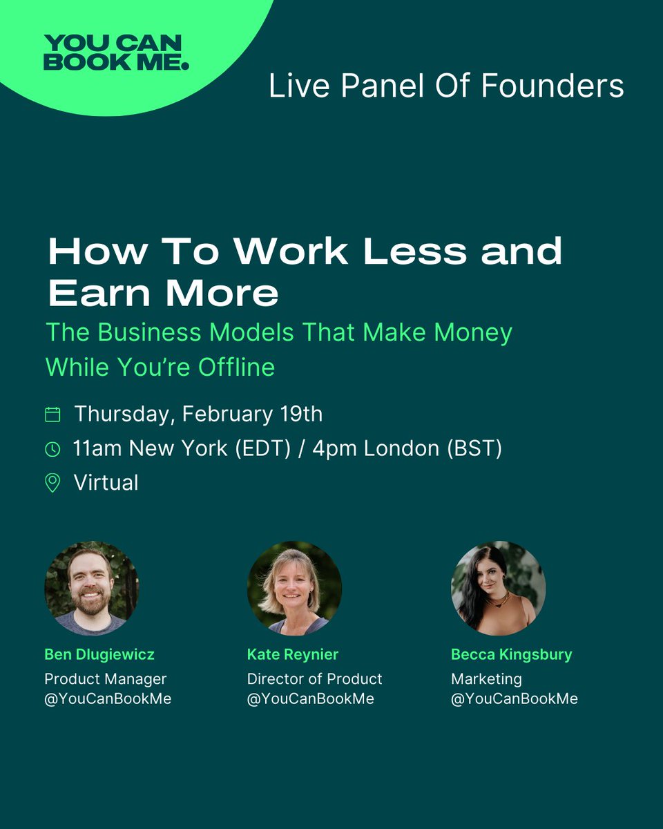 YouCanBookMe tweet media