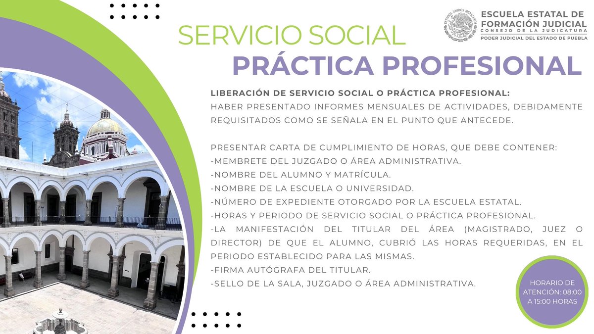 Escuela Estatal de Formación Judicial tweet media