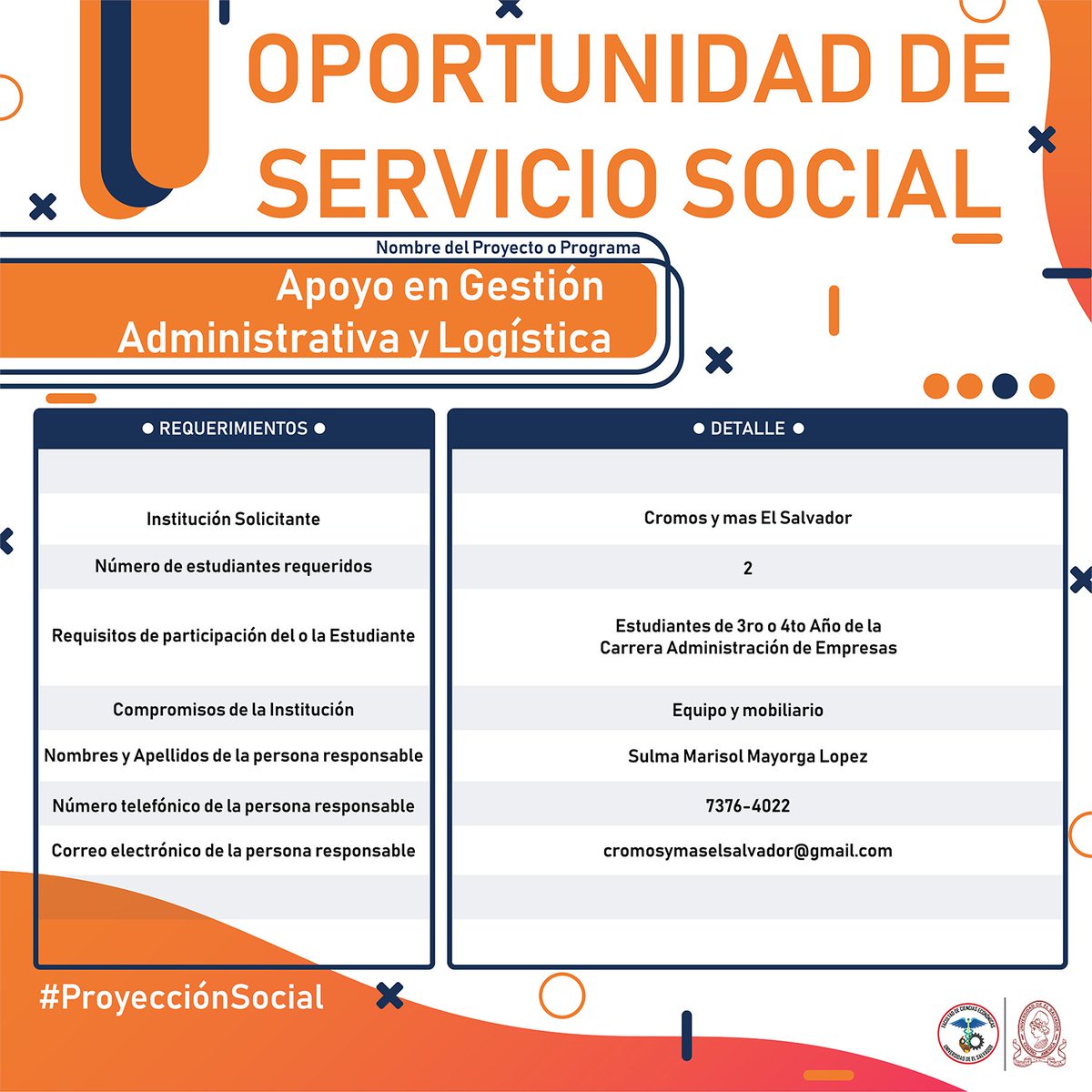 Facultad de Ciencias Económicas - UES tweet media