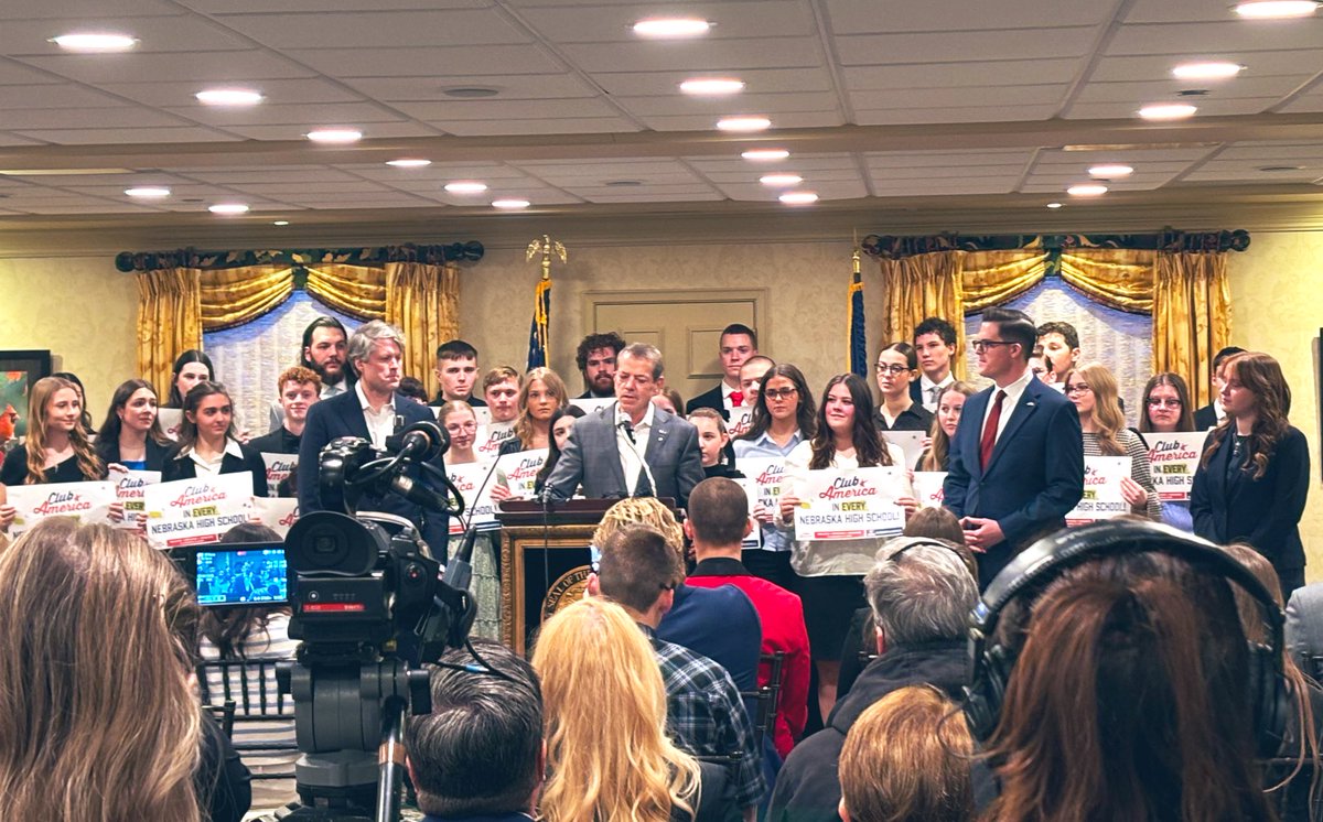 “Civic civil engagement is what <a href="/charliekirk11/">Charlie Kirk</a> believed in and I was inspired by that, we all should be”

-<a href="/TeamPillen/">Governor Jim Pillen</a> <a href="/jim_pillen/">Jim Pillen</a> 

<a href="/tpusastudents/">TPUSA Students</a> <a href="/TPUSA/">Turning Point USA</a>