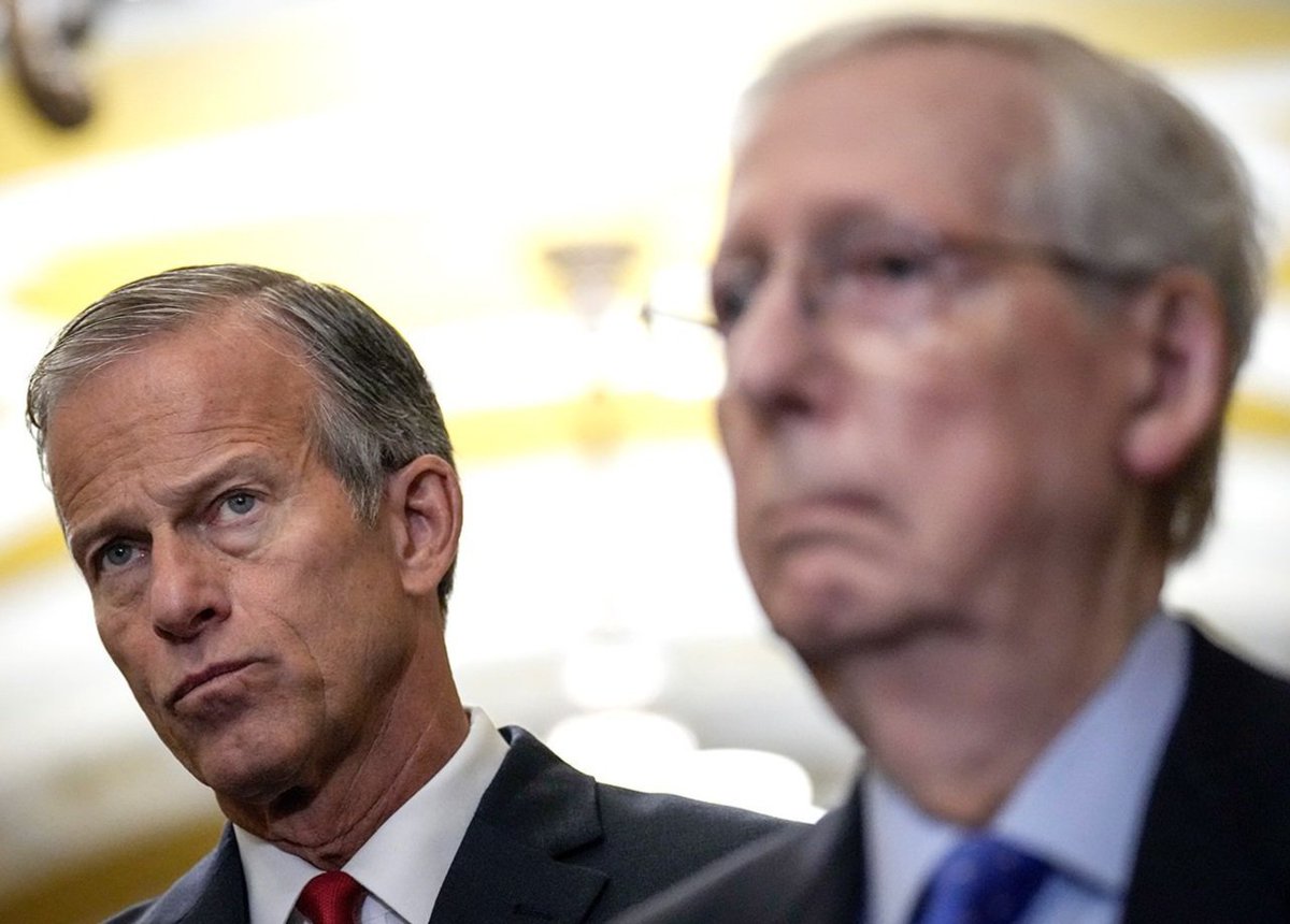 🚨 SAVE ACT UPDATE: 49 out of 53 GOP Senators now  COSPONSOR the SAVE Act (S.128) - requiring proof of citizenship and an ID to vote in Federal elections! 

Holdouts: 

<a href="/SenSusanCollins/">Susan Collins for Senator</a> (ME)

<a href="/lisamurkowski/">Sen. Lisa Murkowski</a> (AK) 

<a href="/LeaderMcConnell/">Mitch McConnell</a> (KY) 

<a href="/SenJohnThune/">John Thune</a> (SD)

WHY ARE THESE RINOs