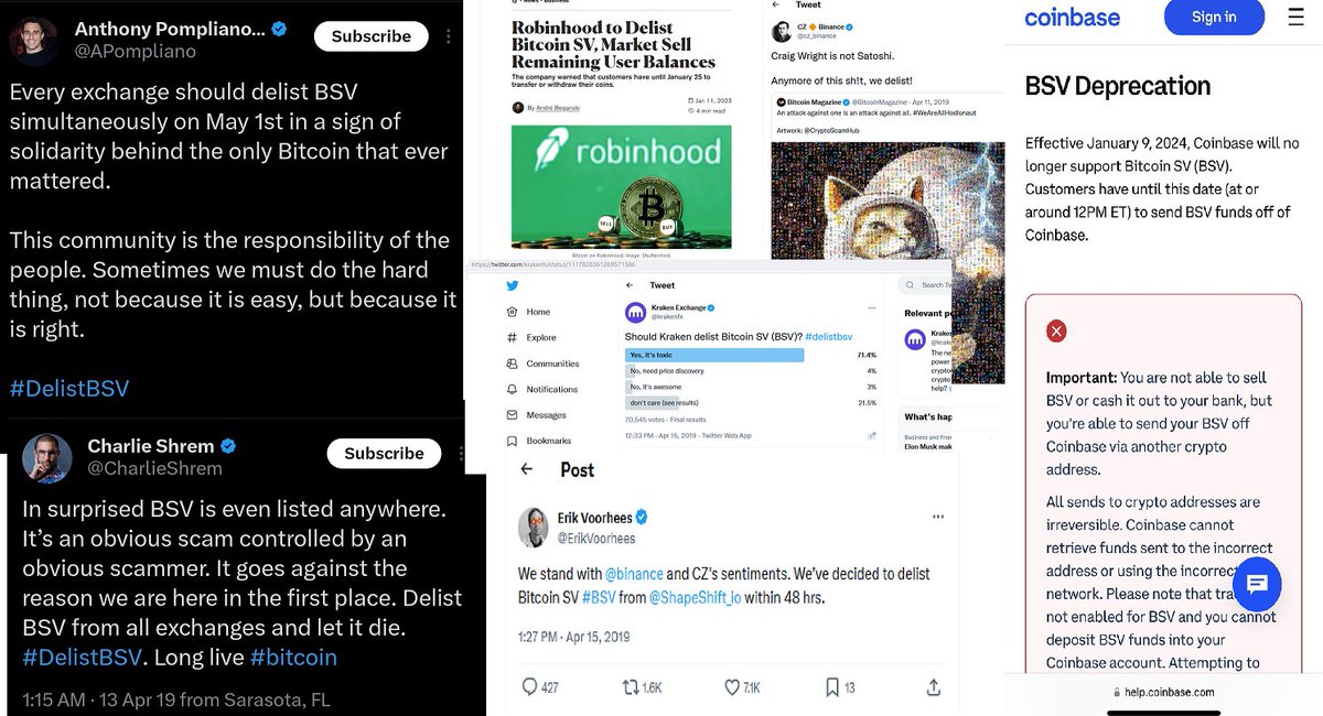 cryptorebel_SV's tweet photo. Now that we know Adam Back and Austin Hill visited Epstein island and we know BTC-Core, BlockStream, and Coinbase have been funded and run by a satanic pedophile cult, its time to #RelistBSV. If satanic pedos say #Bitcoin #BSV is bad, then it must actually be good:
#RelistBSV https://t.co/cv2psFVQLf