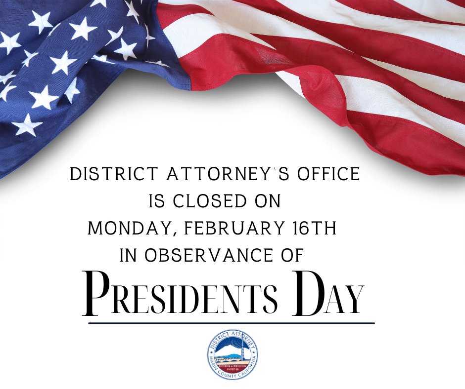 Our office will be closed on Monday, February 16th, we will resume regular business hours on Tuesday, January 17th.