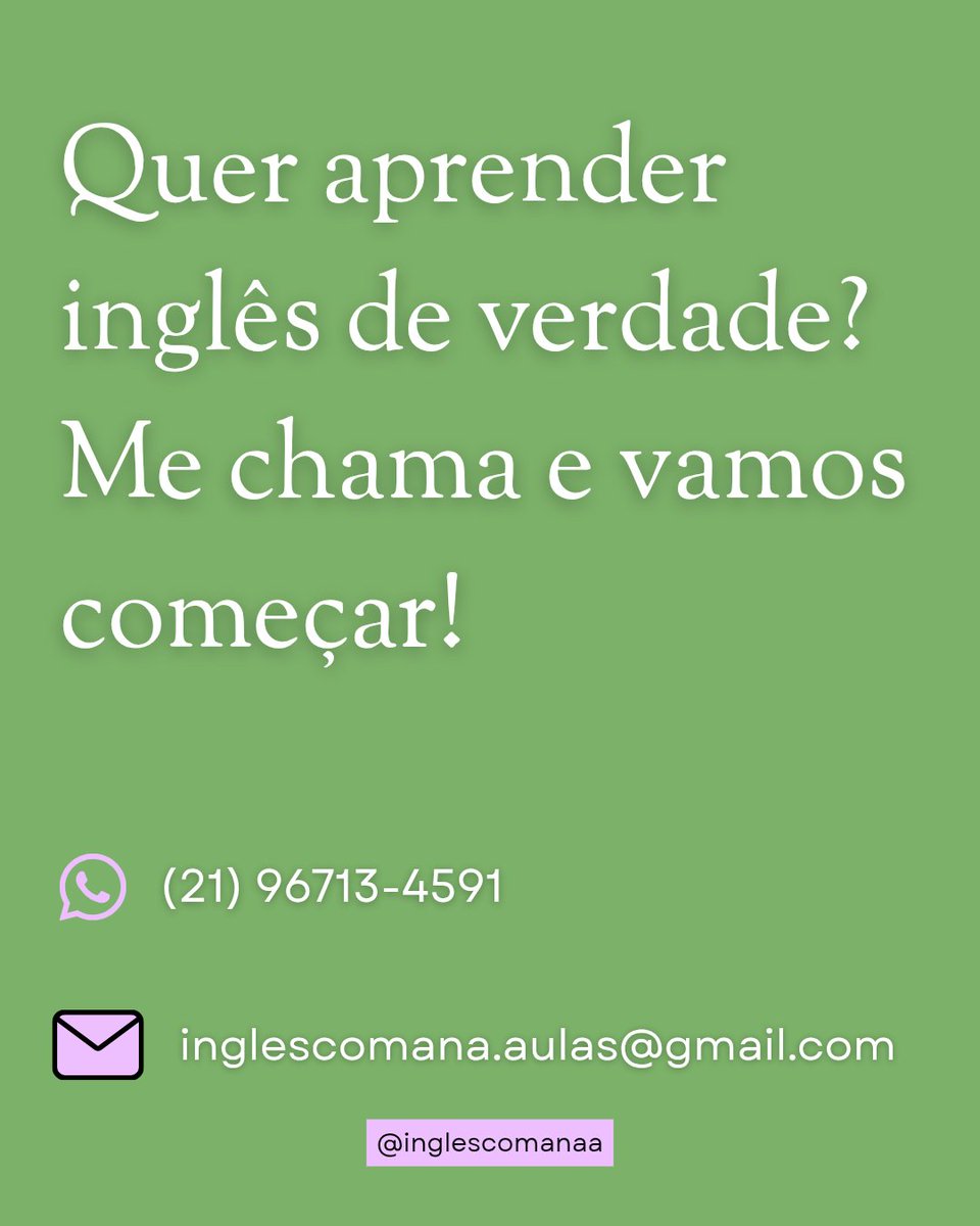 Inglês com Ana tweet media