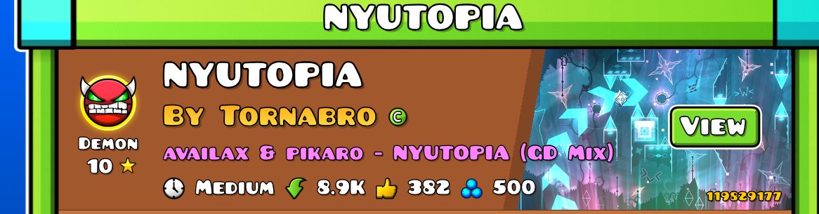 I GOT NYUTOPIA RATED LOL