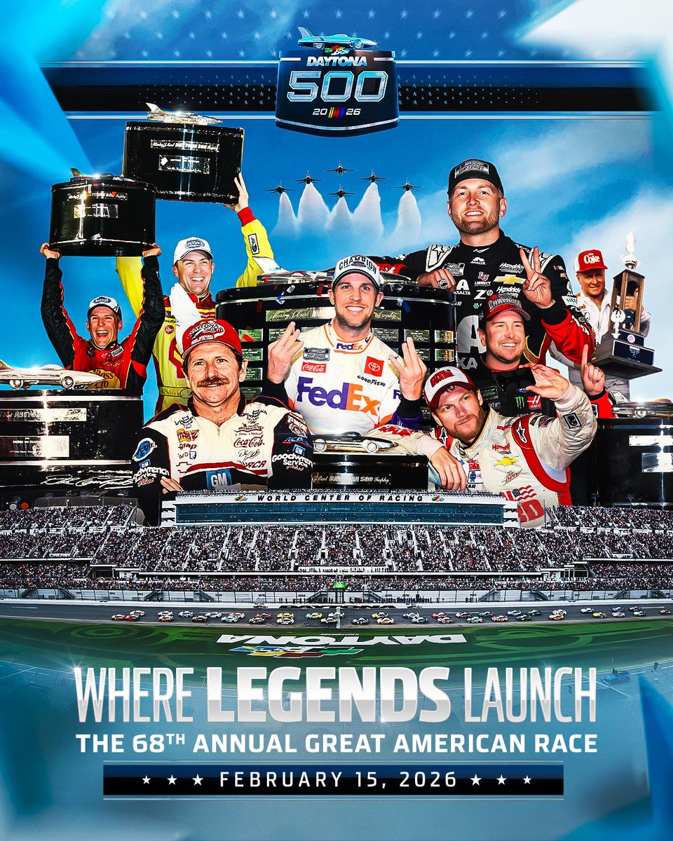 Fecha 4 del #FantasyMotor '26
4 Elecciones + 2 Campeones

Ganadores
-WRC en Suecia (Power Stage) 
-TCP en Calafate
-TC en Calafate
#DAYTONA500 

Campeones 2026 🏆
-TC
-Nascar

Tiempo de votar hasta el Viernes 13/2 23.59hs🇦🇷