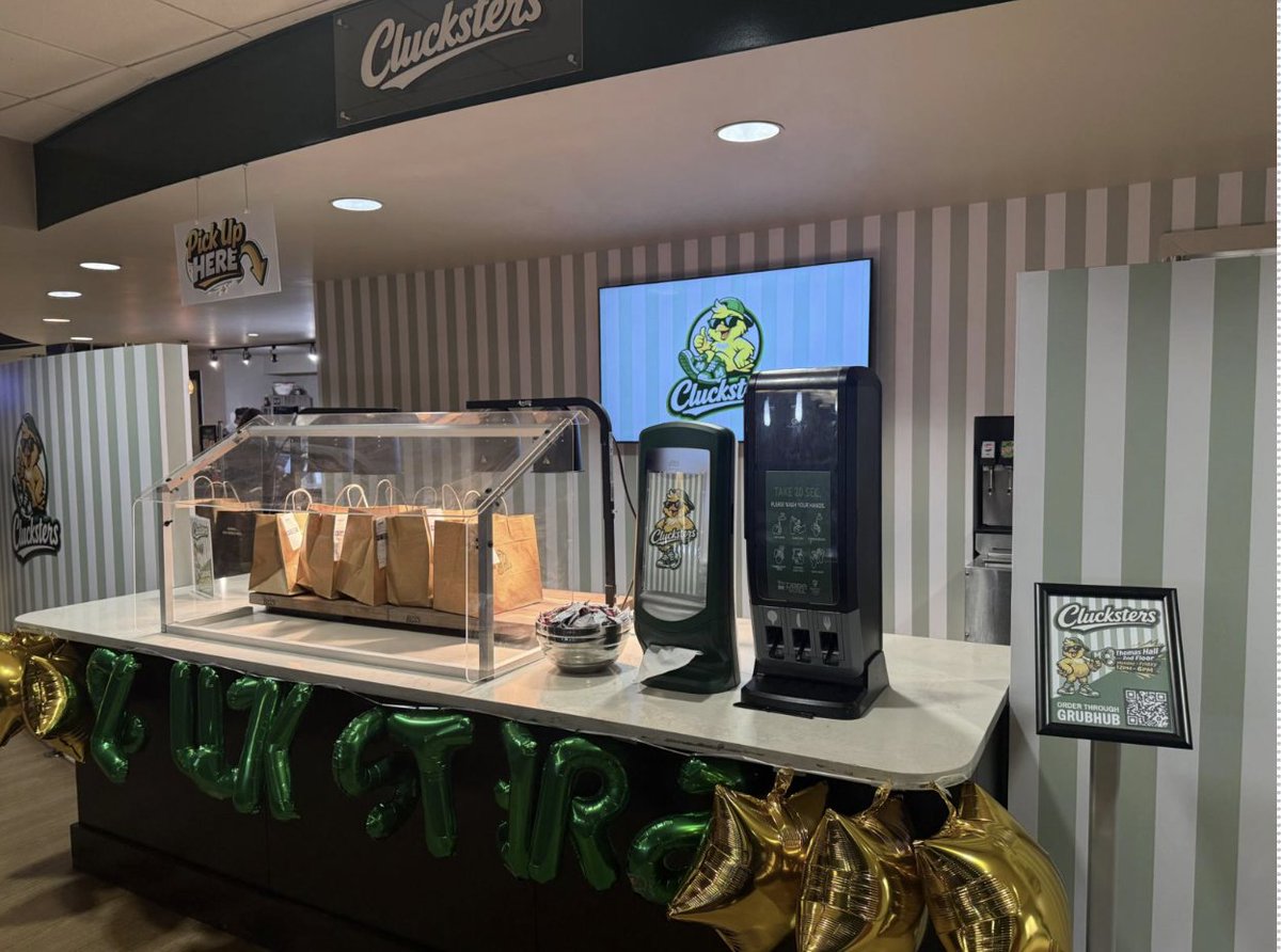 mu_quad's tweet photo. Clucksters Restaurant Replaces Cafe 1853 

By Joshua Reichard , Asst. A&amp;E Editor

https://t.co/8sIXsjwkRo https://t.co/vwWhOr7dRH