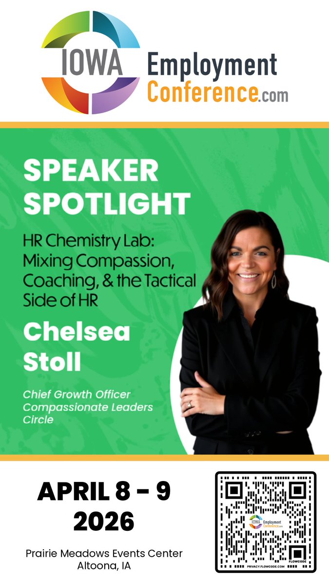 Welcoming back Chelsea Stoll with Compassionate Leaders Circle at #IEC2026 on April 8–9!

Read more about the speakers - conta.cc/4kej4bz

Register - conta.cc/4kbu6y