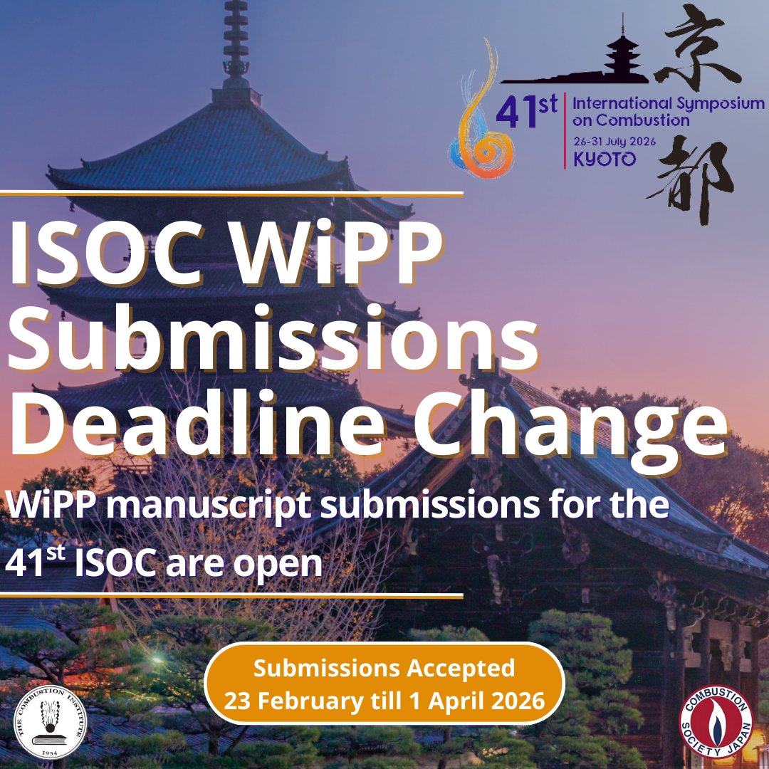 The Combustion Institute tweet media