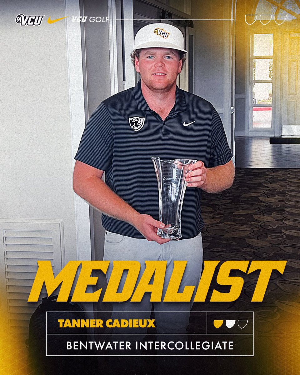 VCU Golf tweet media