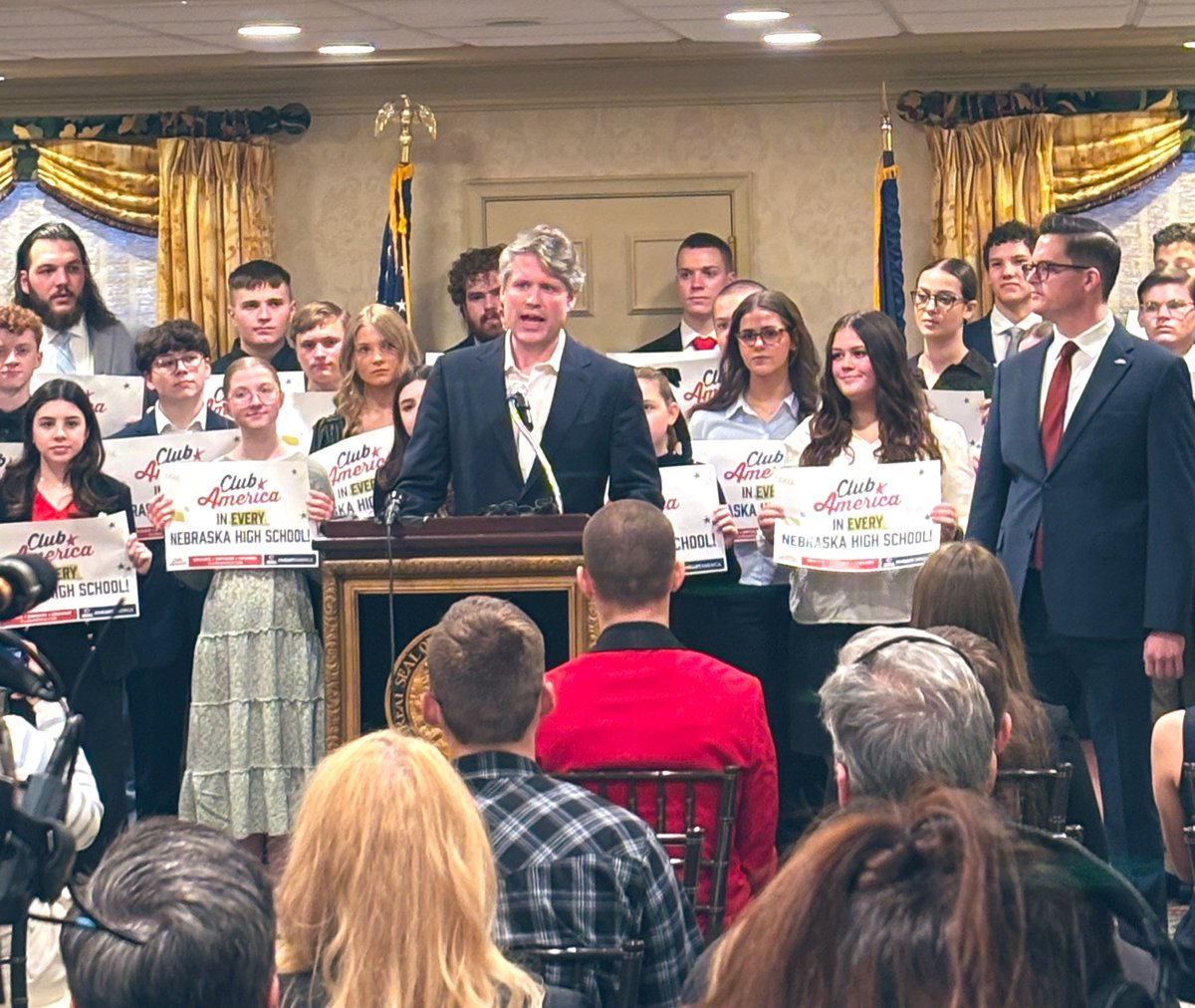“Club America is the antidote to the problems we see in our state and country” 

- <a href="/mikehilgers/">Mike Hilgers</a> <a href="/NEAttorneyGen/">Nebraska Attorney General Mike Hilgers</a> 

<a href="/TPUSA/">Turning Point USA</a> <a href="/tpusastudents/">TPUSA Students</a>