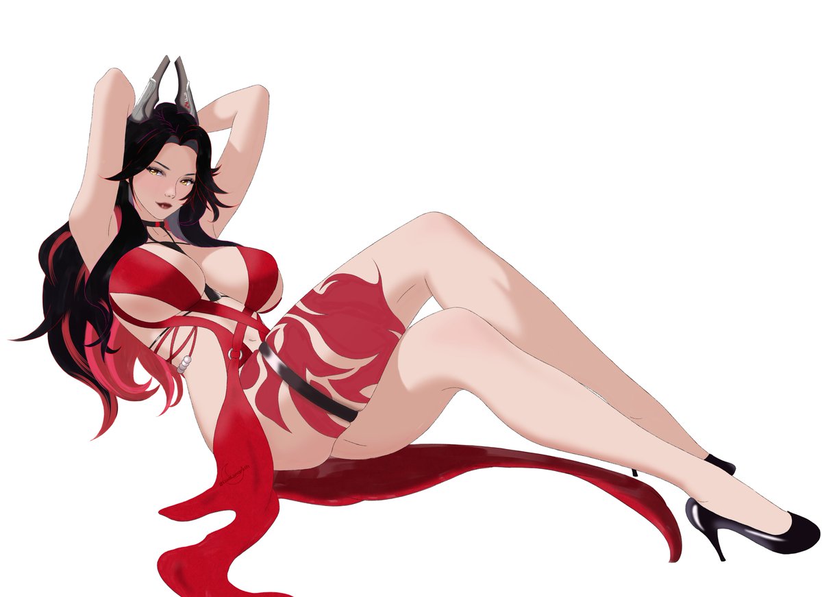 Lua lunareth comissões abertas tweet media