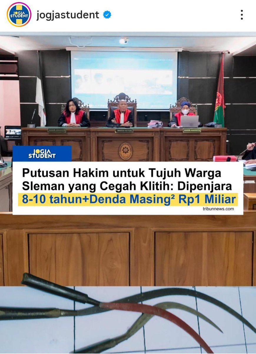 groobaag's tweet photo. Apa kejahatan harus terjadi dulu, karena para pencegahnya justru kena hukuman berat. Demikianlah paradoks klithih. https://t.co/Jh5Fw95kbd