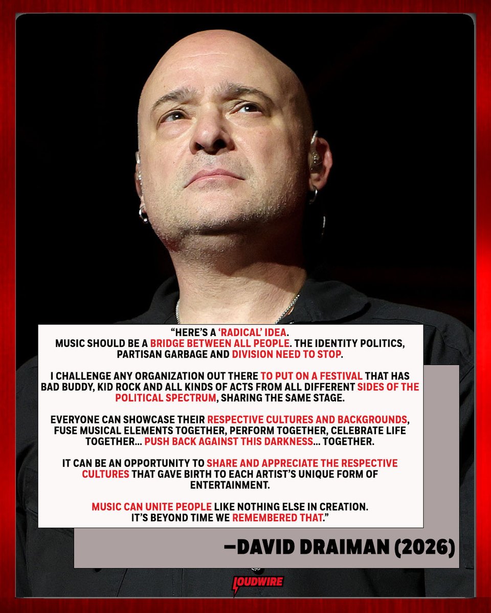 Loudwire's tweet image. 