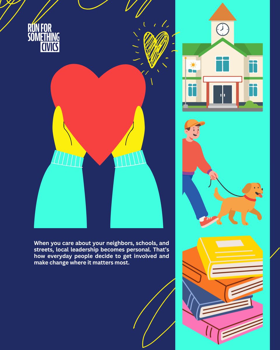 Run for Something Civics tweet media