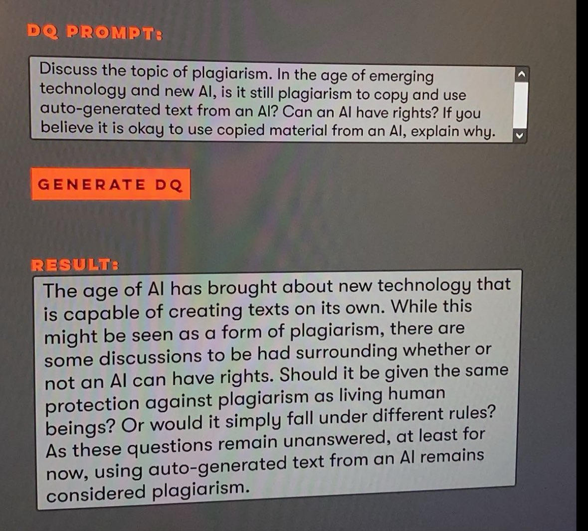 gpt-3 was my favorite type of LLM. The modern chat interface is overrated and wastes tons of compute for certain applications. Here’s something I made in 2021