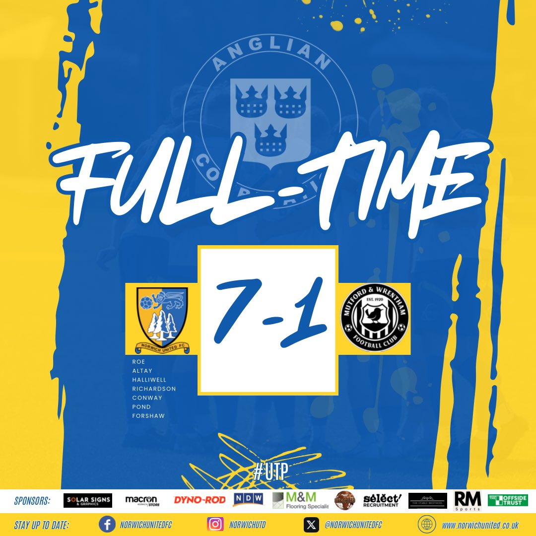 Norwich United FC tweet media