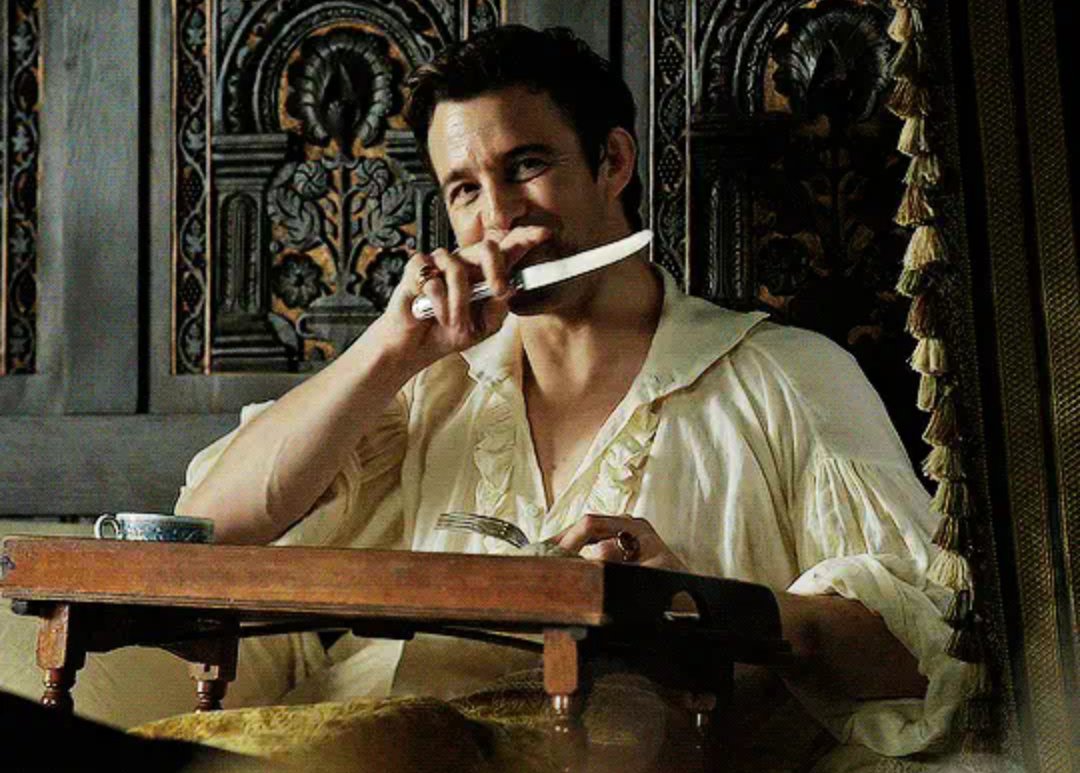 you're laughing? that's the first decent meal she's had in a decade and you're laughing?