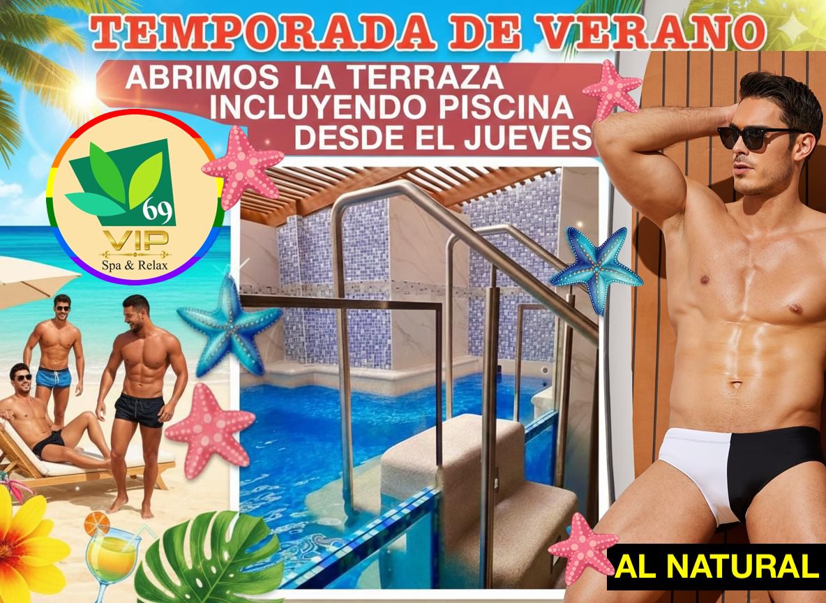Sauna69vip 🍆🍑♨️👿 te trae la temporada de verano, desde los jueves hasta los domingos estará la piscina disponible para que te refresque a de este calor 🥵 así que ya sabes sauna69vip siempre pensando en ti, te esperamos acá en tu mejor opción en diversión 🍆🍑♨️