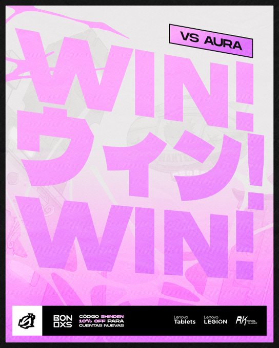 Impresionante lo de <a href="/ShindeNgg/">ShindeN'</a> en la <a href="/VCL_LATAM/">VALORANT Challengers LATAM</a>; están arrasando apostando por un roster con proyección comandado por la experiencia de <a href="/adversogg/">adverso</a> y con un core joven para acompañarlo (un core <a href="/FlowTimCheese/">Flow Tim Cheese!</a>).

Van invictos en la liga y todo pareciera que va a seguir así.