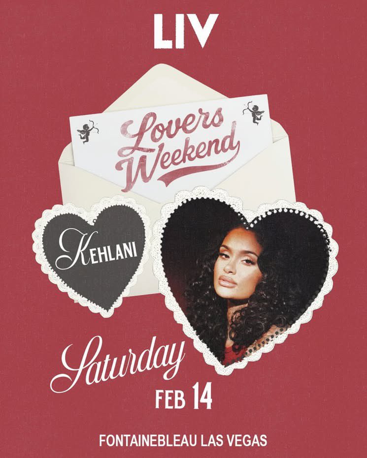 kehlanidiaryy's tweet image. Calling all the hopeless romantics and the real lovers alike… ❤️
This Saturday at LiV is all about love, vibes and Kehlani.

Valentine’s plans? Secured.
Hit the link below for tickets — don’t miss this one.

| #Kehlani #LiV

livnightclub.com/las-vegas/even…
