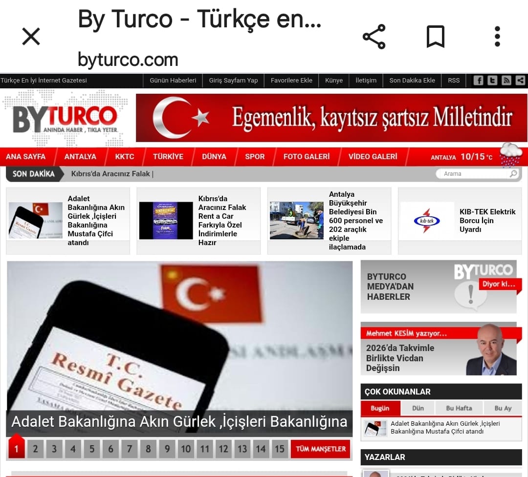 Adalet Bakanlığına Akın Gürlek ,İçişleri Bakanlığına Mustafa Çifci atandı #akıngürlek #mustafaçiftci #sondakika #Byturcomedya share.google/u7DMpQryIxD6lq…