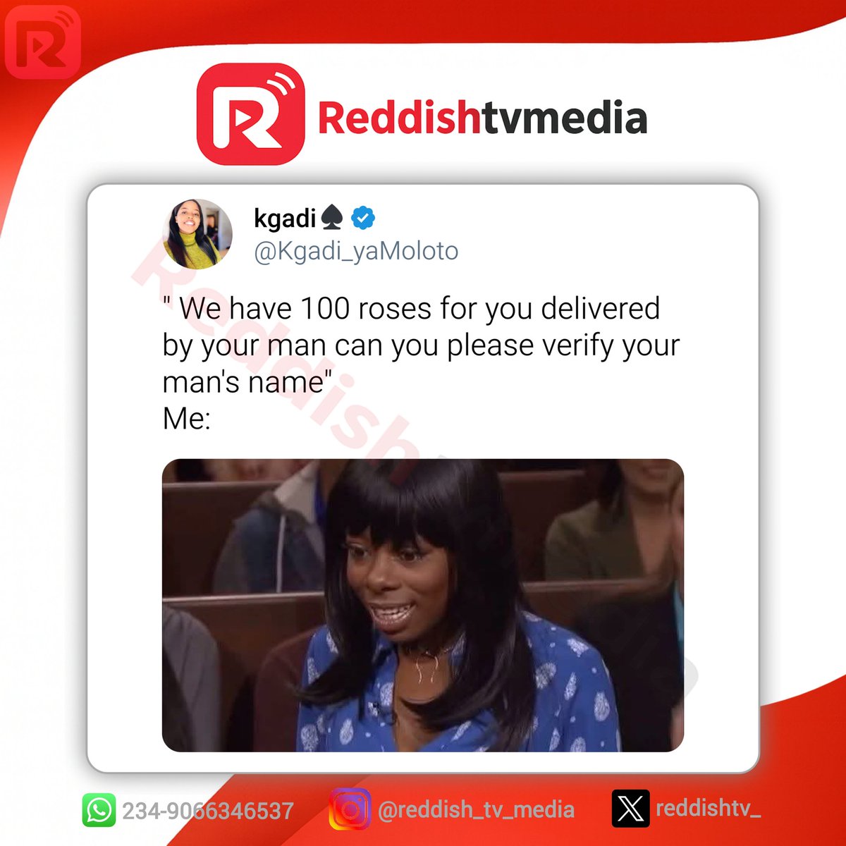 reddishtv_'s tweet photo. Everywhere go first wetin????
#relatable https://t.co/2dxA87vxZH
