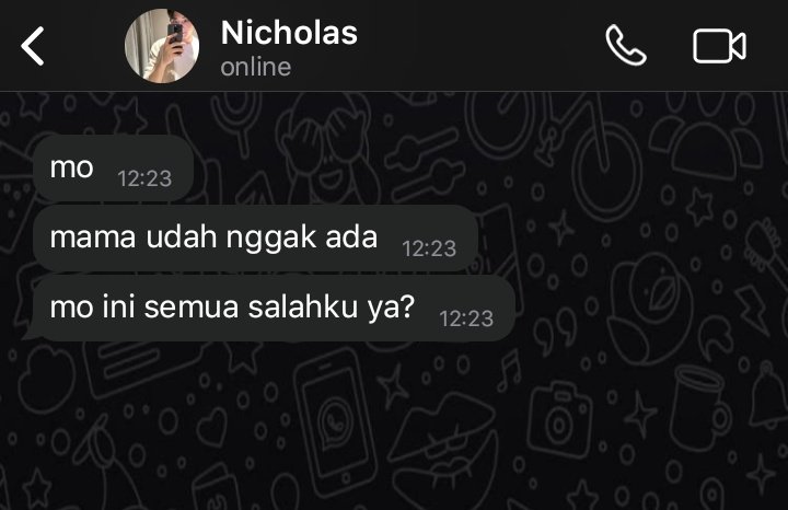 witheroeses's tweet photo. Karma dari dosa apa yang sedang Nicholas tebus, sehingga dirinya dihukum seberat ini tanpa disisakan ruang untuk bernapas? 
—
sungbri au https://t.co/PVBH4F5ZfB
