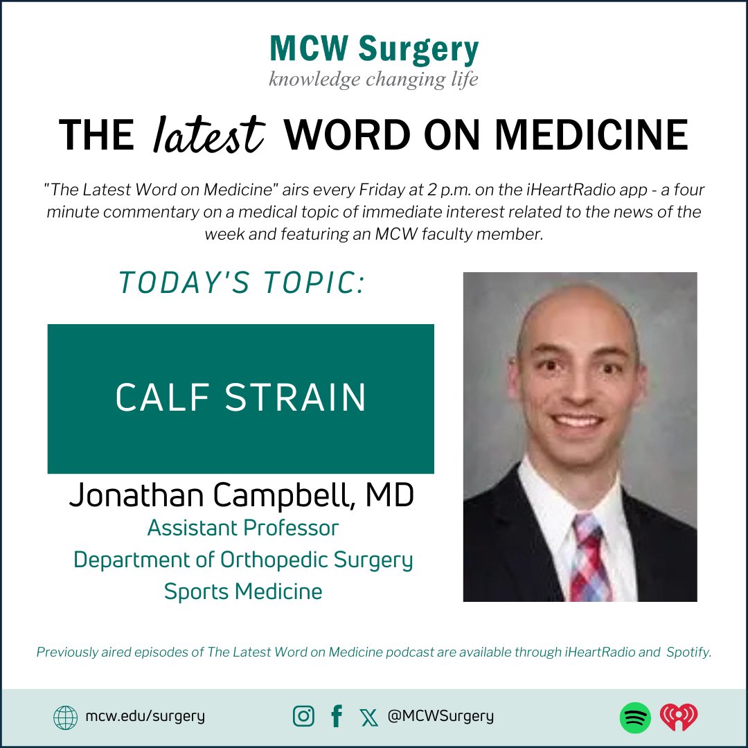 MCW Surgery tweet media