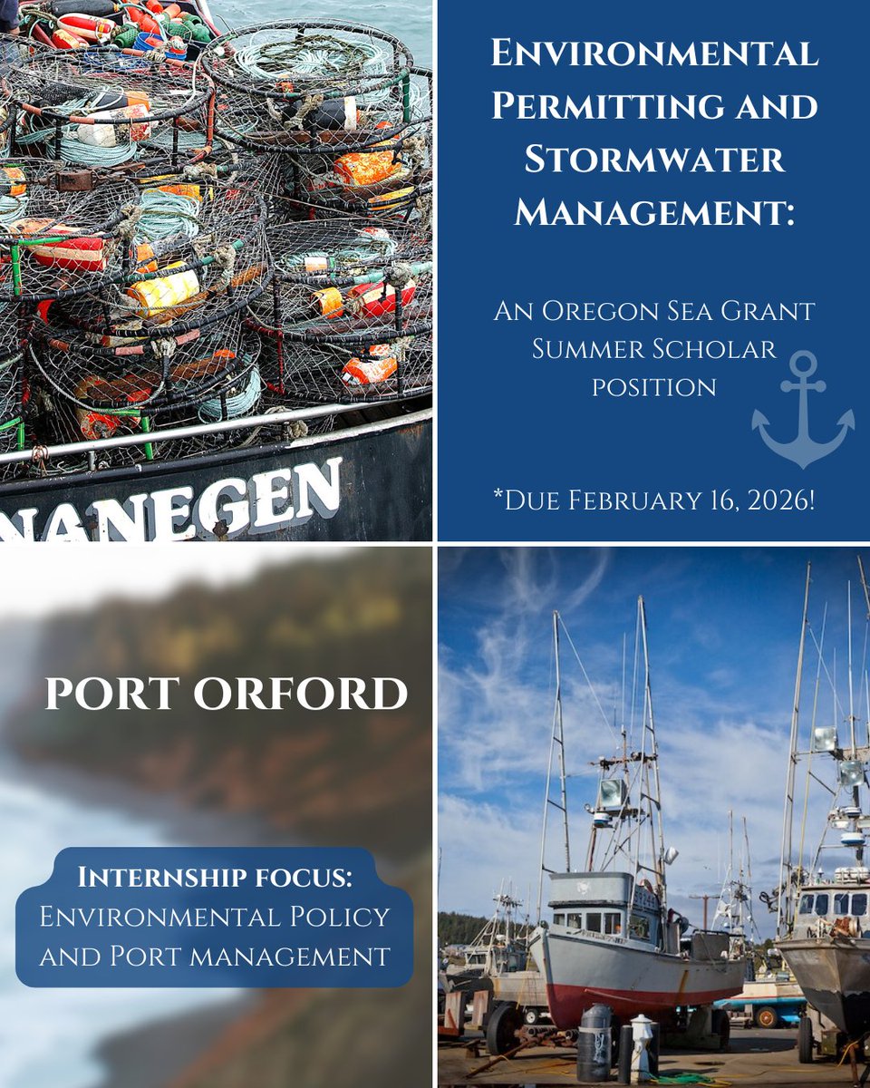 Marine and Coastal Opportunities - OSU tweet media