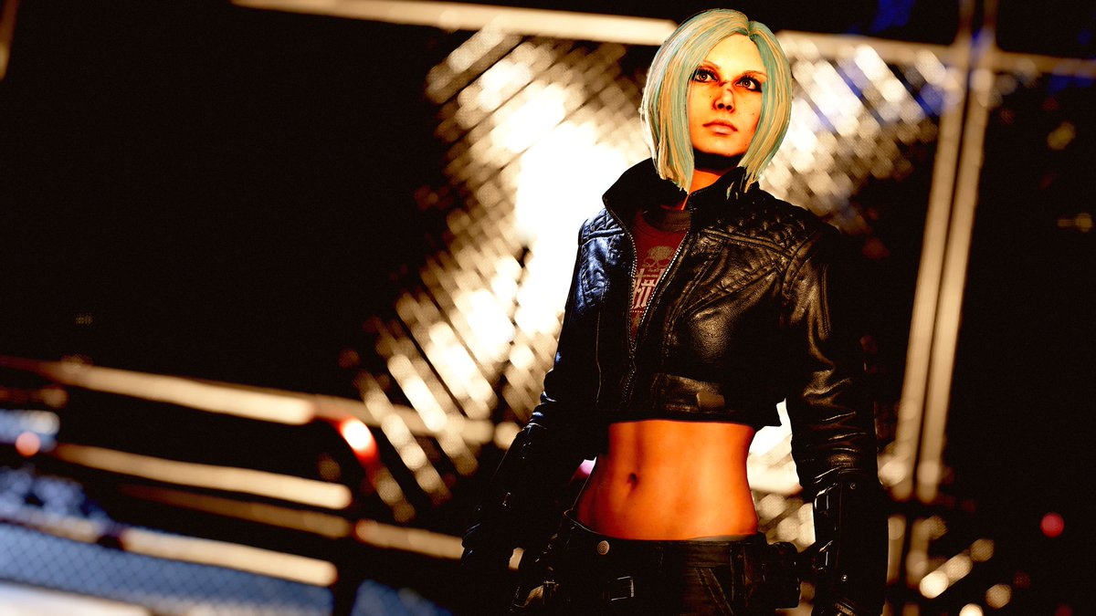 Jess takes some time out of a trip to Akila to pose for #GalacticatTuesday Rule of Thirds week!

#Starfield #VirtualPhotography