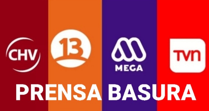 <a href="/Aedd38/">Eduardo Aedd 41.8%</a> <a href="/aquiradiomoscu/">Tiempos Convulsos 🍉</a> <a href="/24HorasTVN/">24 Horas</a> <a href="/meganoticiascl/">Meganoticias</a> <a href="/CNNChile/">CNN Chile</a> <a href="/T13/">T13</a> <a href="/chvnoticias/">CHV Noticias</a> cómplices totales y operadores políticos de la derecha pinochetista republicana kastistaní corrupta
#PrensaBasura #PrensaCorrupta