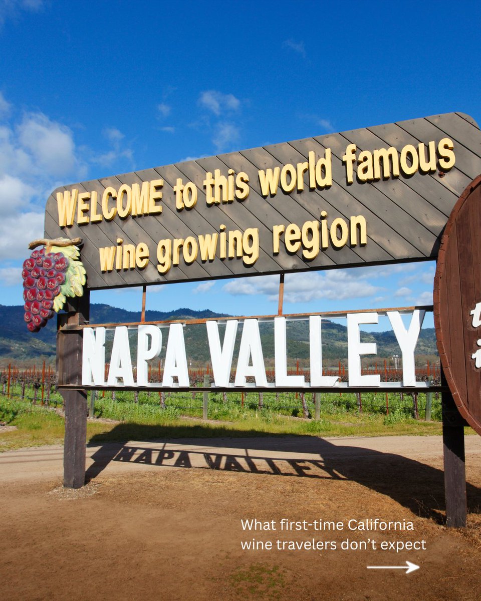 WinePairTravels's tweet image. California wine country looks easy online. Here’s what first-time wine travelers don’t expect.
winepairtravels.com/californiatrav…
#CaliforniaTravel #WineTravel #FirstTimeTraveler