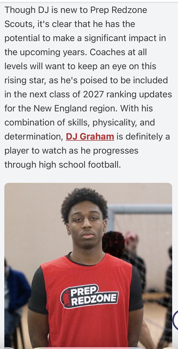DJGrahamSJP's tweet image. Thank you @PRZNewEngland and @ScoutingNE for the evaluation and feedback. Thank you @JuiceWa45! Much more work to do. #SteadyClimb #DBNATION
@StJohnsPrepFB @coachCT1