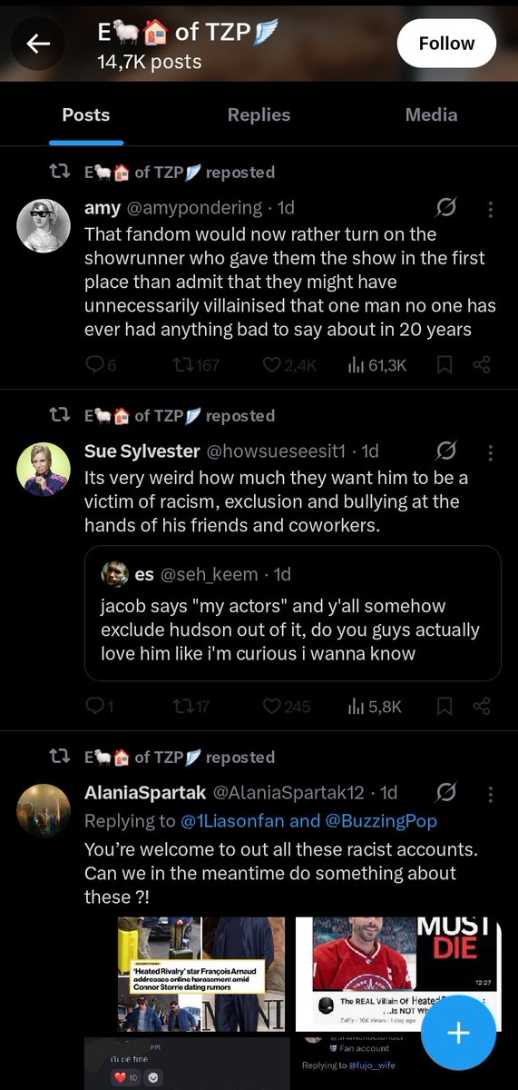 I'm horrified that someone I saw defending Taylor so fervently would trivialize the racism a POC is suffering in order to portray a white man as a victim. People never show their true colors, do they?