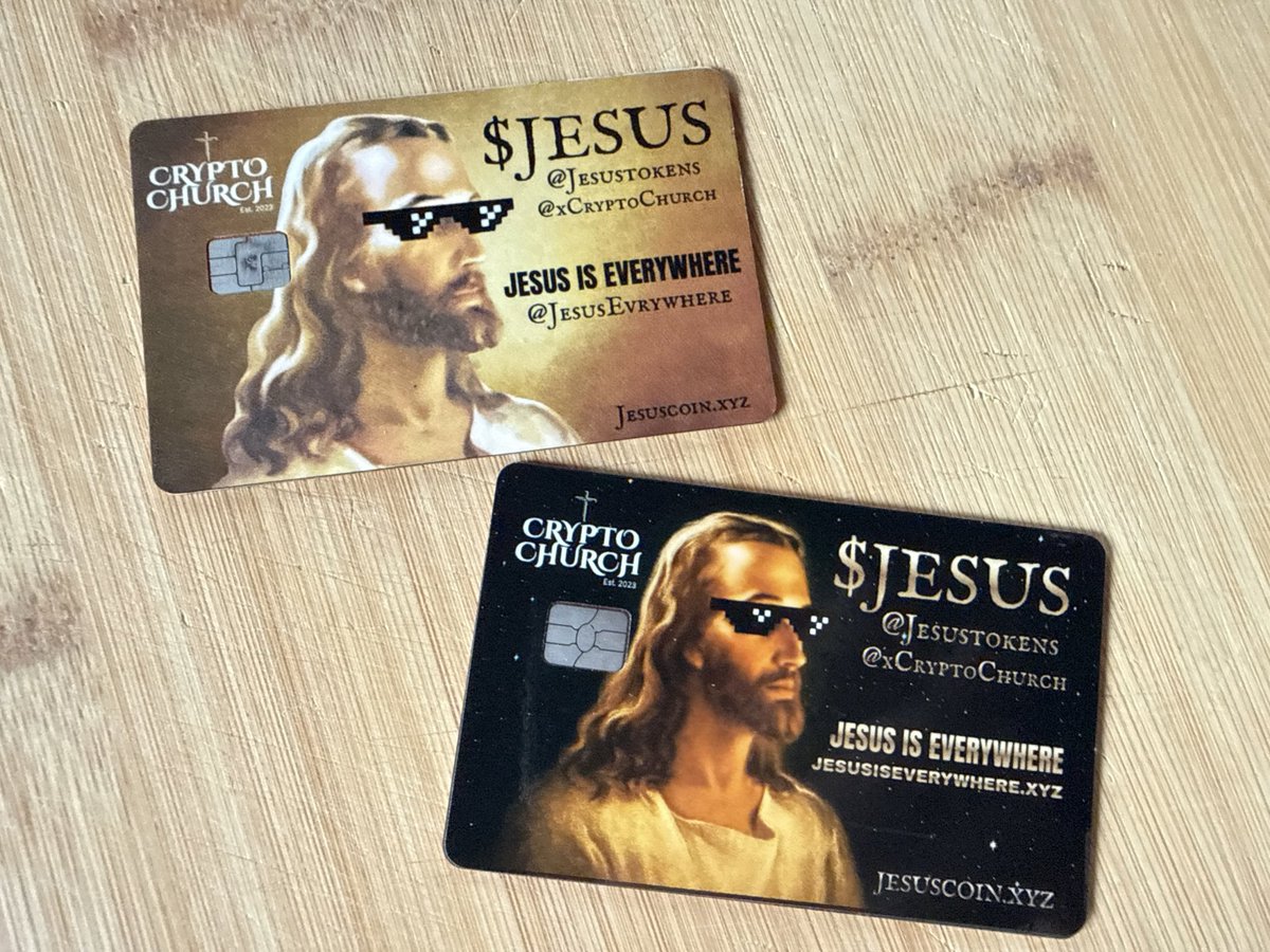 ZEZMAN331's tweet image. Most coins are born from greed. $JESUS was born to bring light to the space. Join the community that values generosity. 🕊️ $JESUS #JesusCoin @JesusTokensx