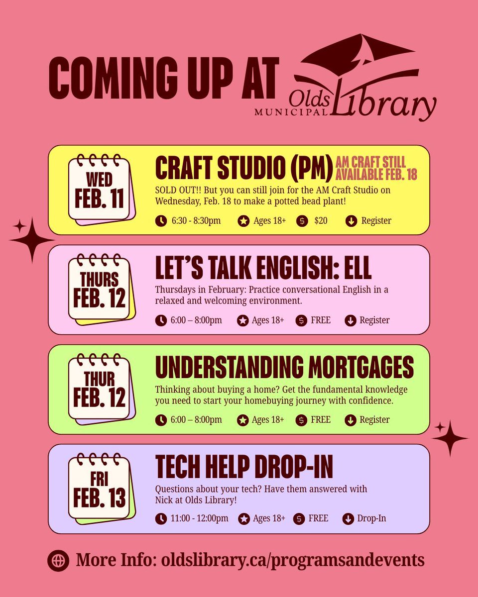 Olds Municipal Library tweet media