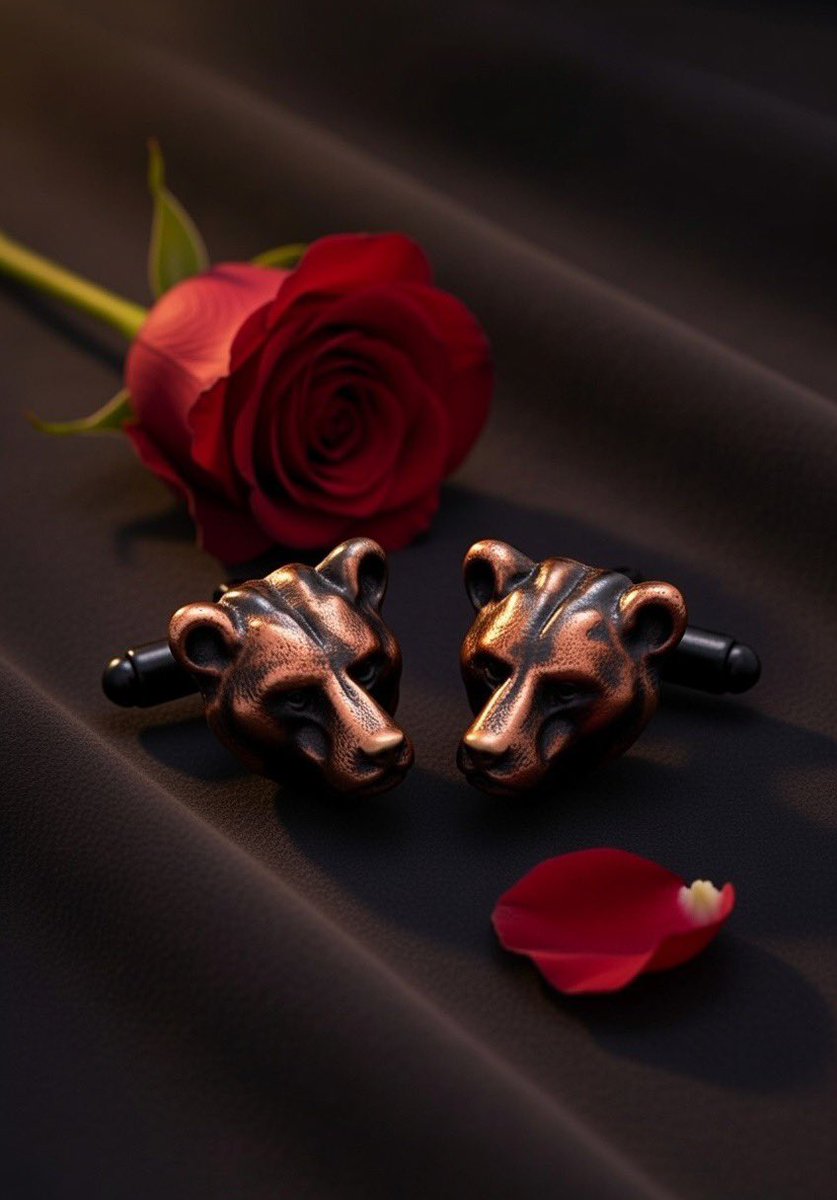 MysticMagicMask's tweet photo. Cufflinks for Valentine’s Day- https://t.co/fEU8g0ymJs

#giftideas #EtsySeller #Animal #etsygifts #Romance #mensstyle #ValentinesDay #menswear #BearAlpha https://t.co/X1dqZpmEqW
